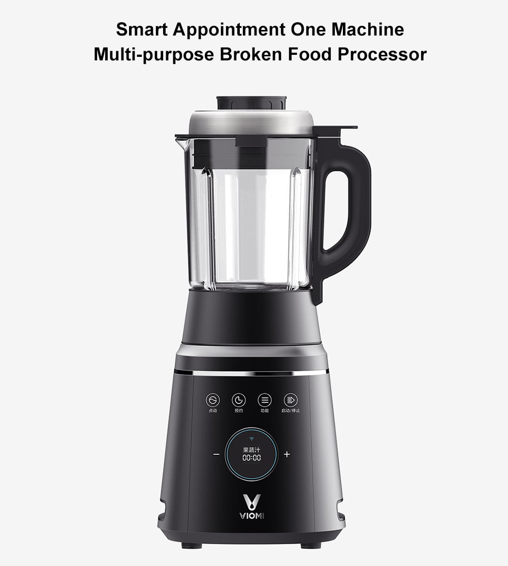 VIOMI VBH122 Smart Appointment One Machine Multi-purpose Broken Food Machine from Xiaomi Youpin- Black Eel VIOMI VBH122 Smart Appointment One Machine Multi-purpose Broken Food Machine from Xiaomi Youpin- Black Eel