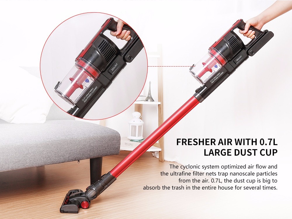Ziglint Z5 Cordless Handheld Vacuum Cleaner- Red EU Ziglint Z5 Cordless Handheld Vacuum Cleaner- Red EU