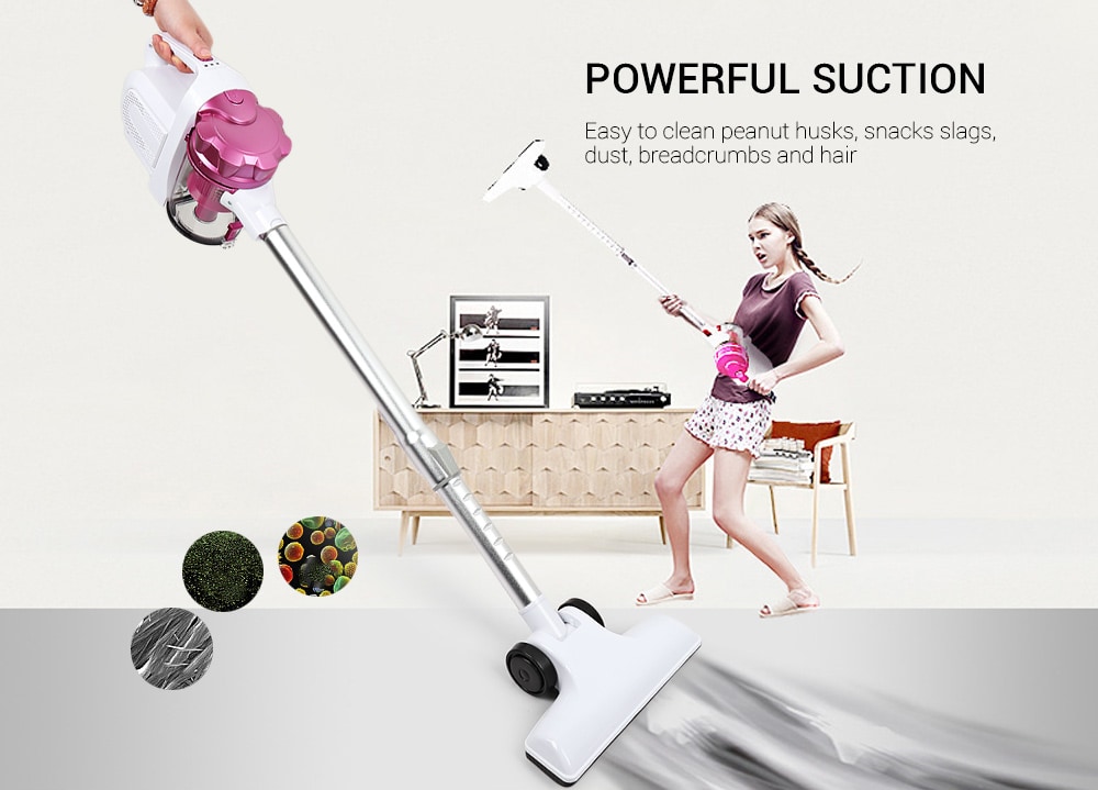 ZEK ZC1018 Cordless Rechargeable Handheld High-power Vacuum Cleaner- Mauve EU Plug ZEK ZC1018 Cordless Rechargeable Handheld High-power Vacuum Cleaner- Mauve EU Plug
