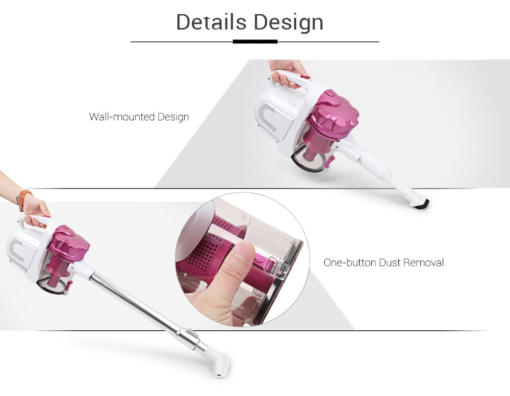 ZEK ZC1018 Cordless Rechargeable Handheld High-power Vacuum Cleaner- Mauve EU Plug ZEK ZC1018 Cordless Rechargeable Handheld High-power Vacuum Cleaner- Mauve EU Plug