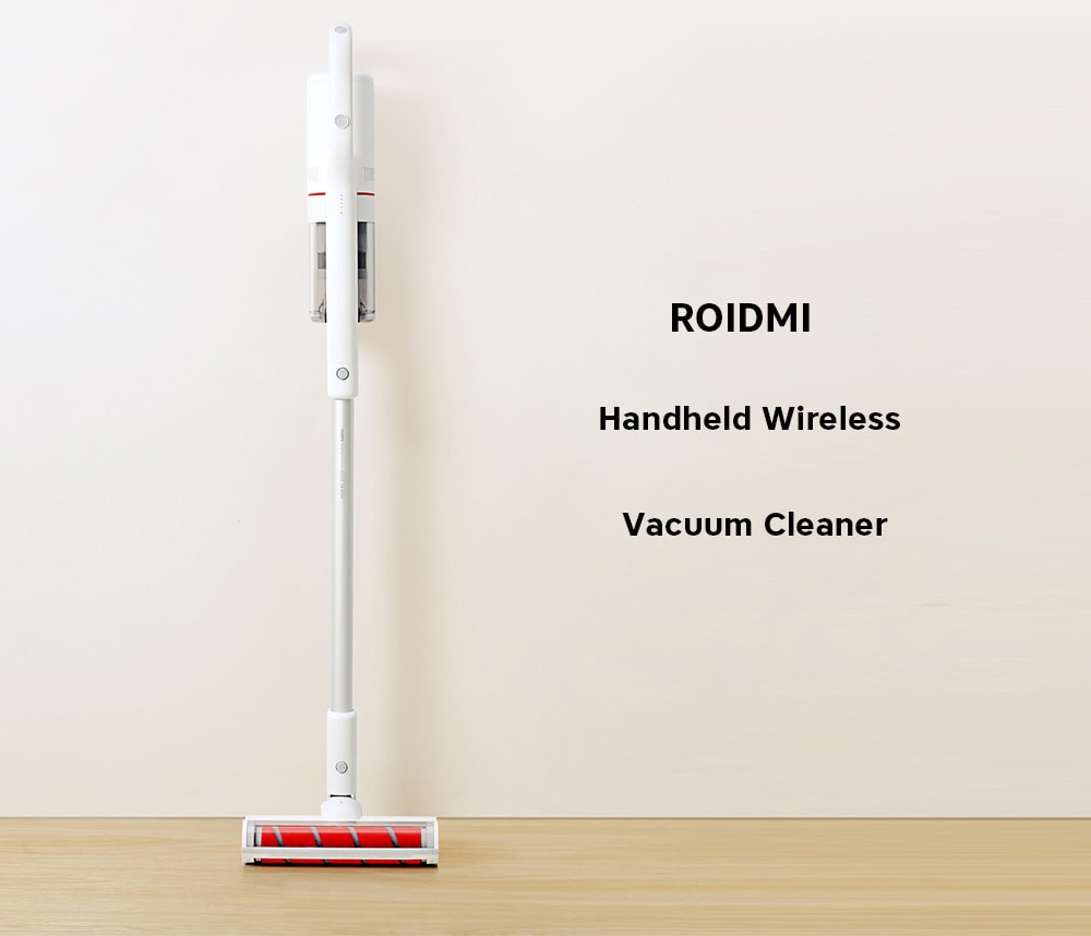 ROIDMI XCQ03RM Portable Handheld Strong Suction Vacuum Cleaner- White EU Plug ROIDMI XCQ03RM Portable Handheld Strong Suction Vacuum Cleaner- White EU Plug