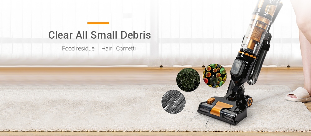 ZEK Cordless Rechargeable Handheld High-power Carpet Vacuum Cleaner- Orange EU Plug ZEK Cordless Rechargeable Handheld High-power Carpet Vacuum Cleaner- Orange EU Plug