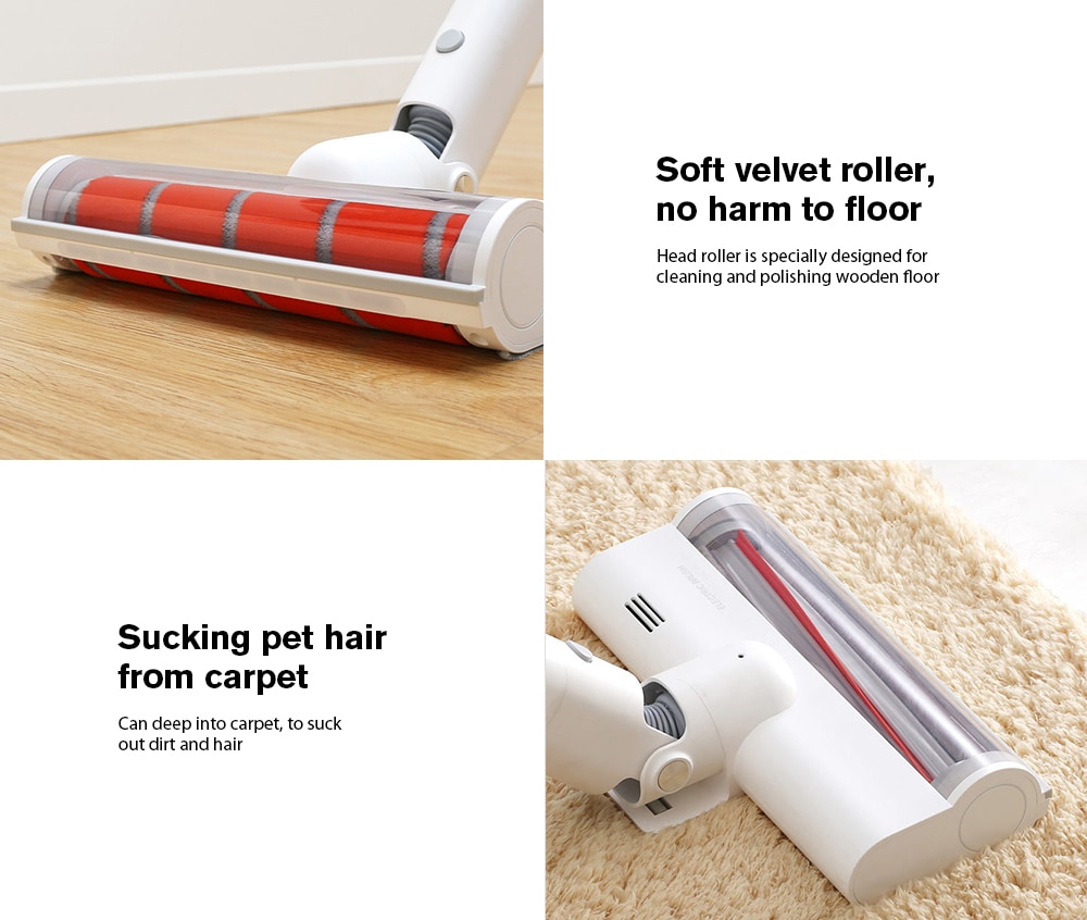 ROIDMI RM - C - Y01EU Portable Handheld Wireless Vacuum Cleaner ( Xiaomi Ecosysterm Product )- Milk White ROIDMI RM - C - Y01EU Portable Handheld Wireless Vacuum Cleaner ( Xiaomi Ecosysterm Product )- Milk White