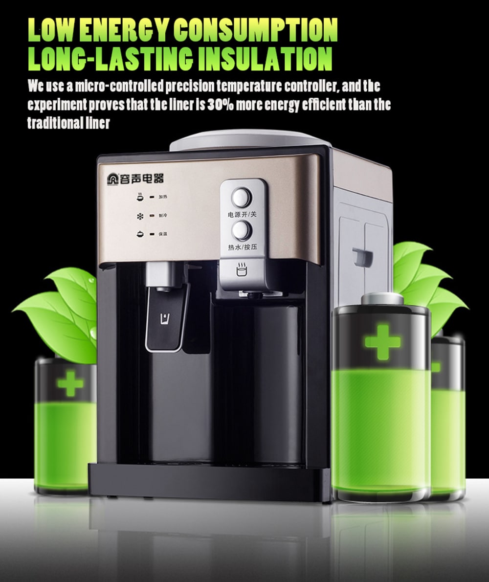 Water Dispenser Ice Hot Desktop Refrigeration Home Dormitory Mini Small Energy-saving Glass Warm Machine- Night Water Dispenser Ice Hot Desktop Refrigeration Home Dormitory Mini Small Energy-saving Glass Warm Machine- Night