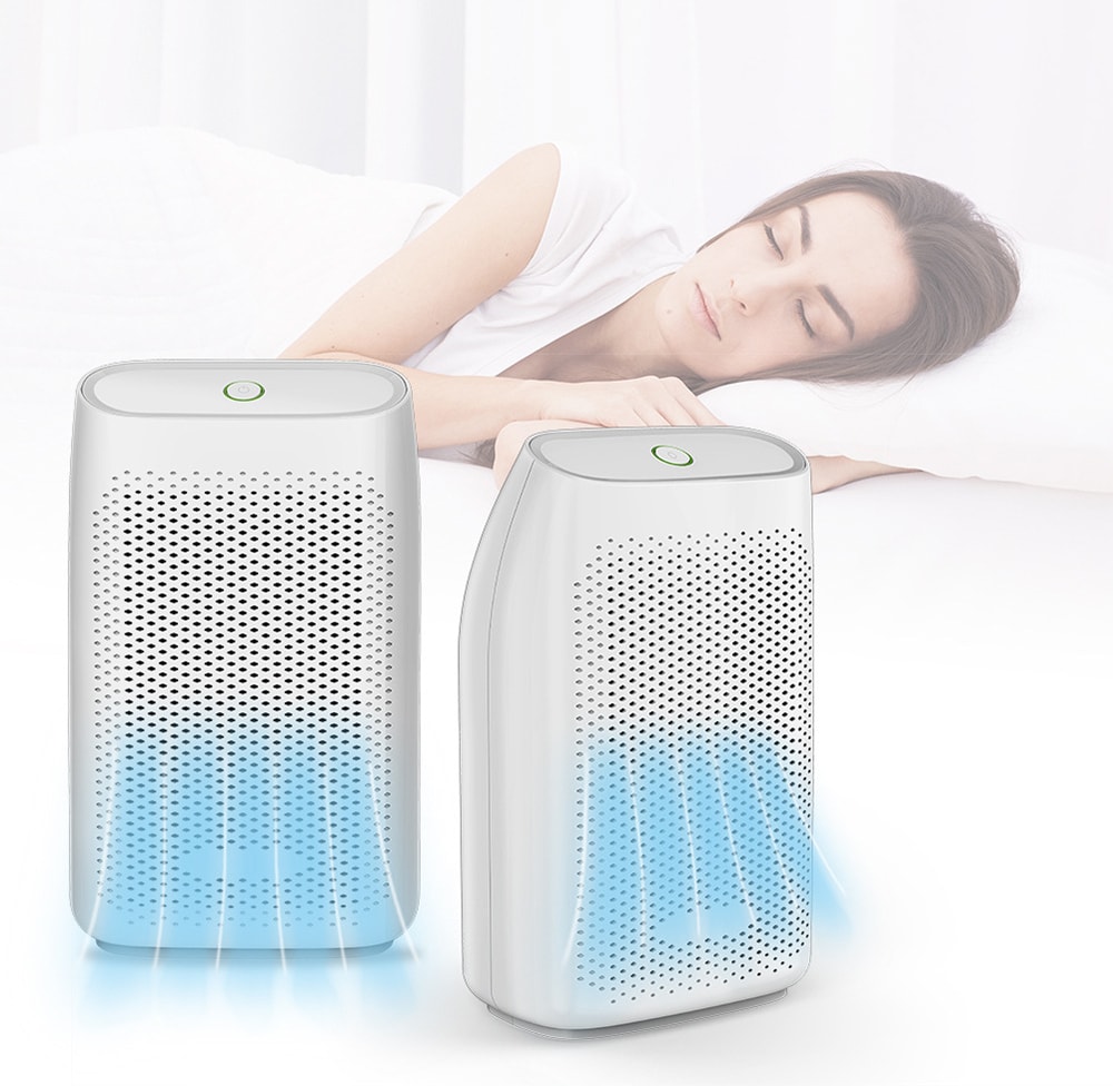 T8 700ml Small Semiconductor Dehumidifier Household Moisture-proof Electronic Intelligent Dehumidifier- Milk White T8 700ml Small Semiconductor Dehumidifier Household Moisture-proof Electronic Intelligent Dehumidifier- Milk White