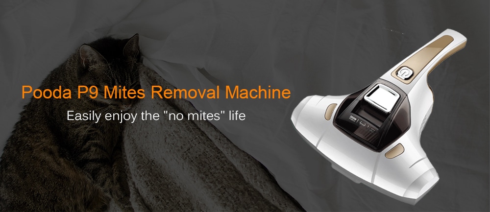 Pooda P9 Mites Removal Machine- White Pooda P9 Mites Removal Machine- White