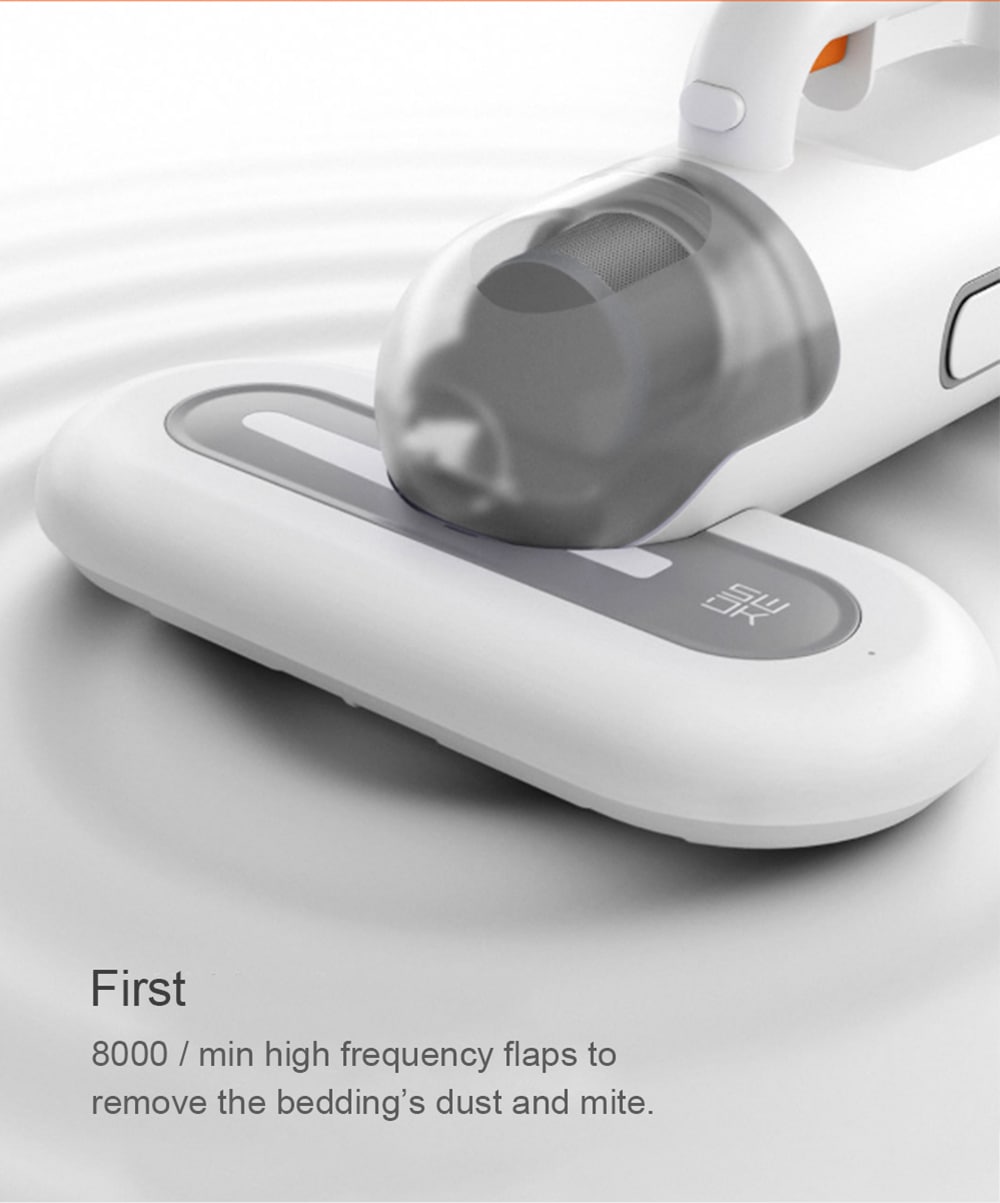 SWDK KC101 Rechargeable Wireless Handheld Dust Mite Controller- White SWDK KC101 Rechargeable Wireless Handheld Dust Mite Controller- White
