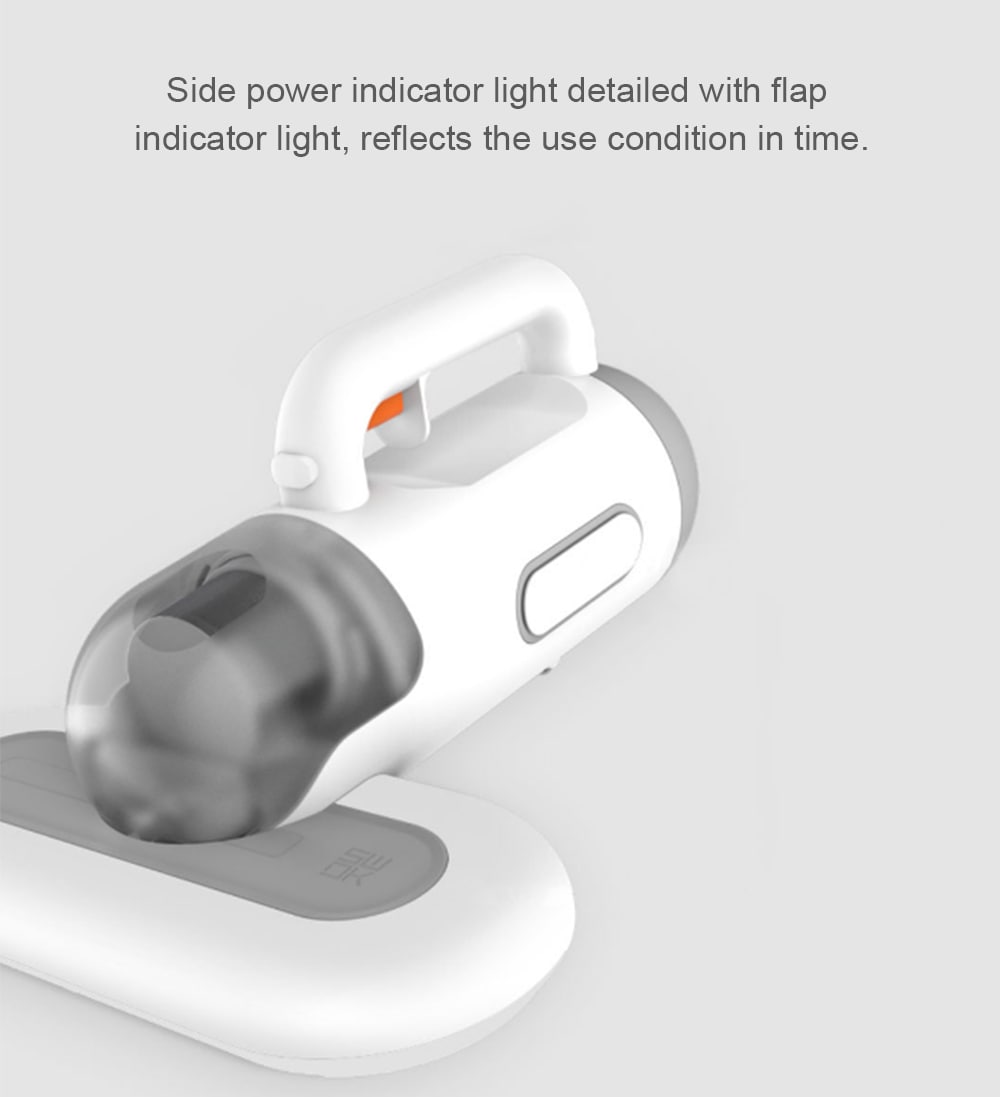 SWDK Wireless Handheld Dust Mite Controller Vacuum Cleaner- White SWDK Wireless Handheld Dust Mite Controller Vacuum Cleaner- White