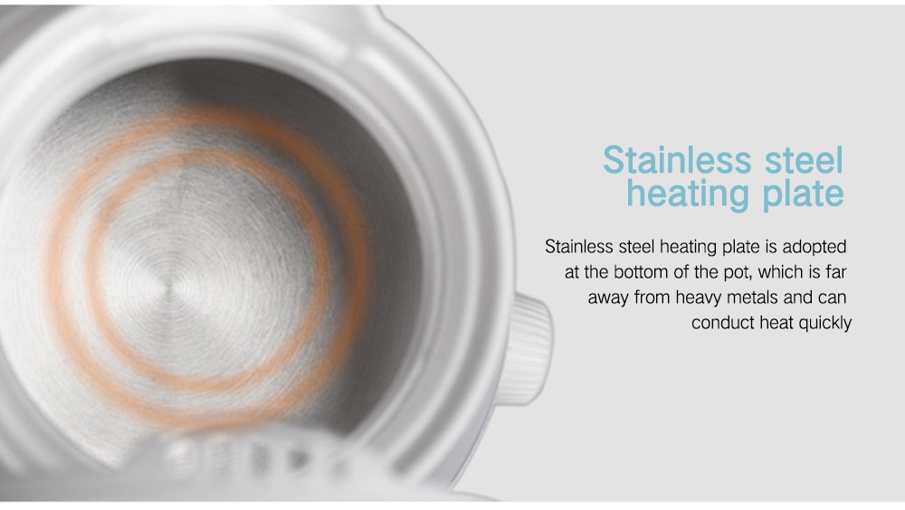 T-Colors TK1802 Travel Mini Folding Portable Electric Kettle - Milk White T-Colors TK1802 Travel Mini Folding Portable Electric Kettle - Milk White