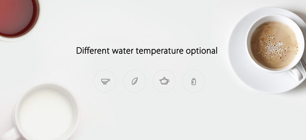 Original Xiaomi Mi Electric Kettle Power-off Protection 304 Stainless Steel Inner Layer - 1.5L- White Original Xiaomi Mi Electric Kettle Power-off Protection 304 Stainless Steel Inner Layer - 1.5L- White