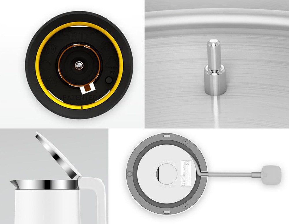 Original Xiaomi Mi Electric Kettle Power-off Protection 304 Stainless Steel Inner Layer - 1.5L- White Original Xiaomi Mi Electric Kettle Power-off Protection 304 Stainless Steel Inner Layer - 1.5L- White