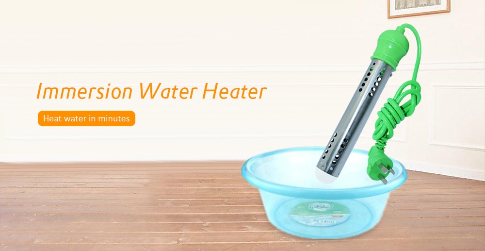 TX - 03T 2500W Immersion Heater Portable Water Heating Element- Green TX - 03T 2500W Immersion Heater Portable Water Heating Element- Green