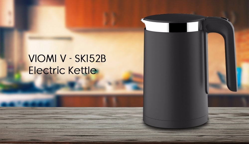 VIOMI V - SK152B Intelligent Thermostat Anti-scalding Household 304 Stainless Steel Electric Kettle from Xiaomi youpin- Night VIOMI V - SK152B Intelligent Thermostat Anti-scalding Household 304 Stainless Steel Electric Kettle from Xiaomi youpin- Night