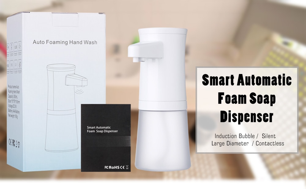 Smart Automatic Foam Soap Dispenser- White Smart Automatic Foam Soap Dispenser- White