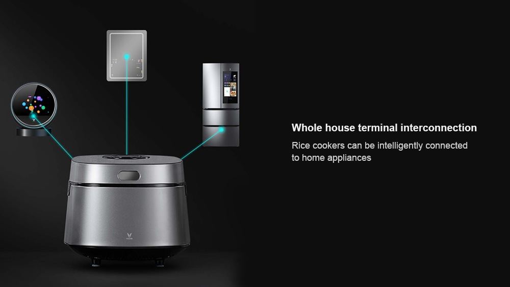 VIOMI VXFB40B - IH Intelligent Multifunctional Rice Cooker from Xiaomi youpin- Carbon Gray VIOMI VXFB40B - IH Intelligent Multifunctional Rice Cooker from Xiaomi youpin- Carbon Gray