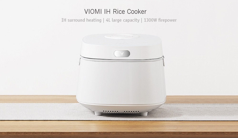 VIOMI VXFB40A - IH IH Rice Cooker 4L Home Reservation Large Capacity Pot from Xiaomi youpin- White VIOMI VXFB40A - IH IH Rice Cooker 4L Home Reservation Large Capacity Pot from Xiaomi youpin- White