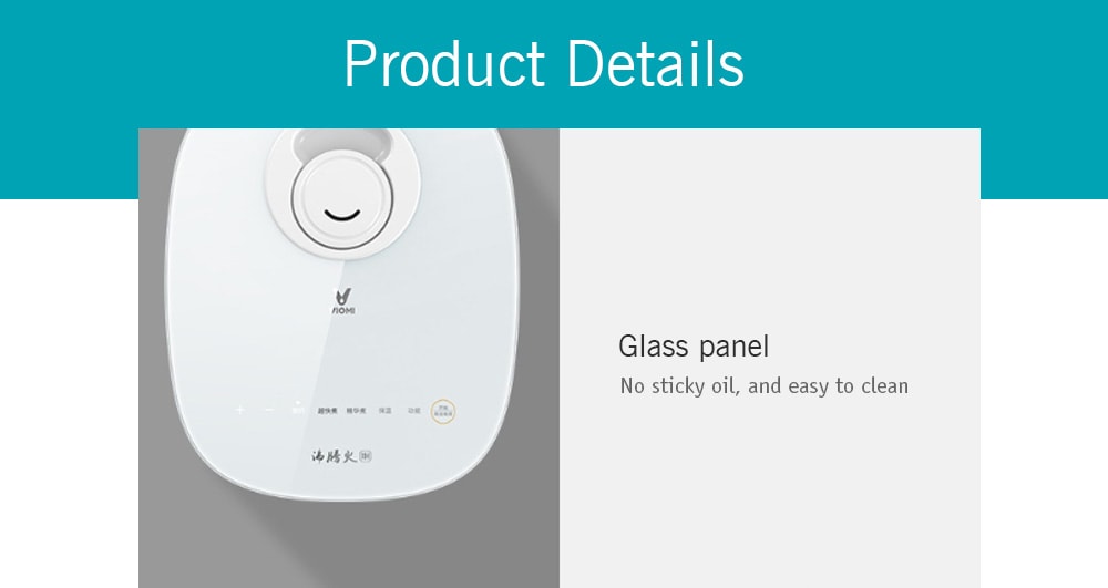 VIOMI VXFB40A - IH IH Rice Cooker 4L Home Reservation Large Capacity Pot from Xiaomi youpin- White VIOMI VXFB40A - IH IH Rice Cooker 4L Home Reservation Large Capacity Pot from Xiaomi youpin- White