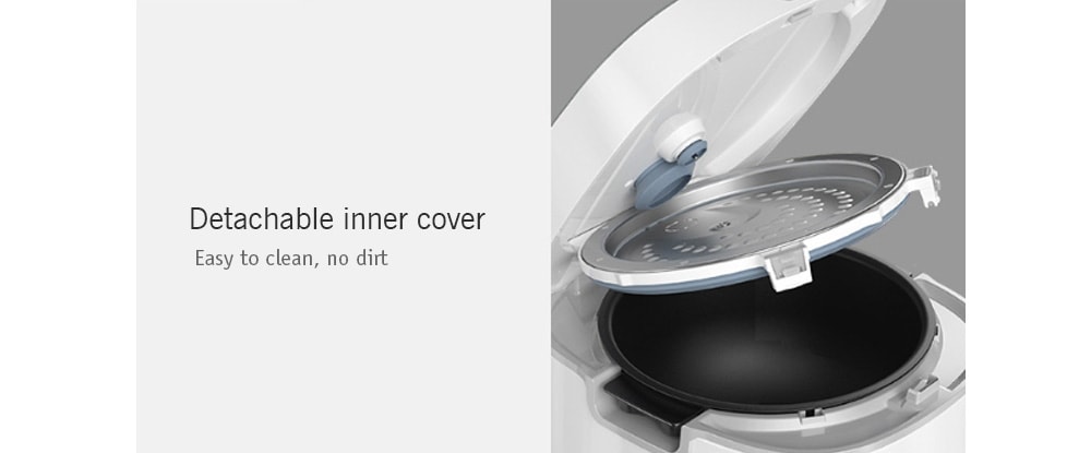 VIOMI VXFB40A - IH IH Rice Cooker 4L Home Reservation Large Capacity Pot from Xiaomi youpin- White VIOMI VXFB40A - IH IH Rice Cooker 4L Home Reservation Large Capacity Pot from Xiaomi youpin- White