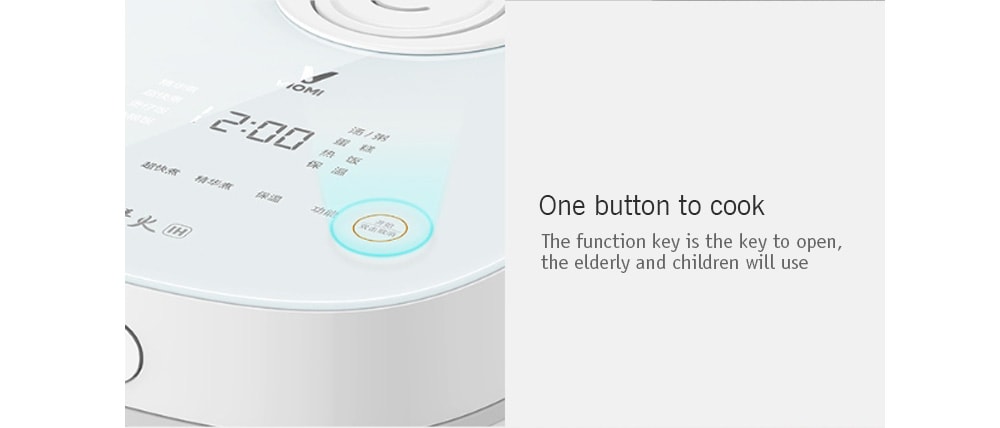 VIOMI VXFB40A - IH IH Rice Cooker 4L Home Reservation Large Capacity Pot from Xiaomi youpin- White VIOMI VXFB40A - IH IH Rice Cooker 4L Home Reservation Large Capacity Pot from Xiaomi youpin- White