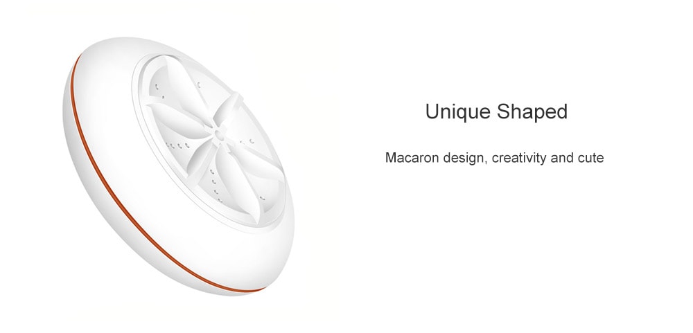 Ultrasonic Mini Turbo Washing Machine- White Ultrasonic Mini Turbo Washing Machine- White