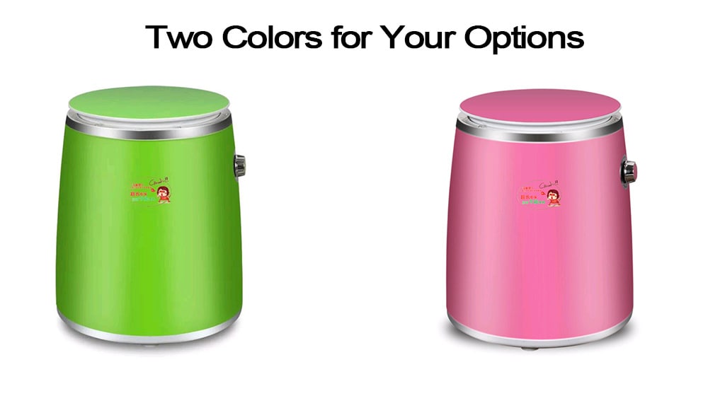 XPB38 - 8 Children Mini Smart Washing Drying Machine for Home Use 220V- Pink Cupcake XPB38 - 8 Children Mini Smart Washing Drying Machine for Home Use 220V- Pink Cupcake