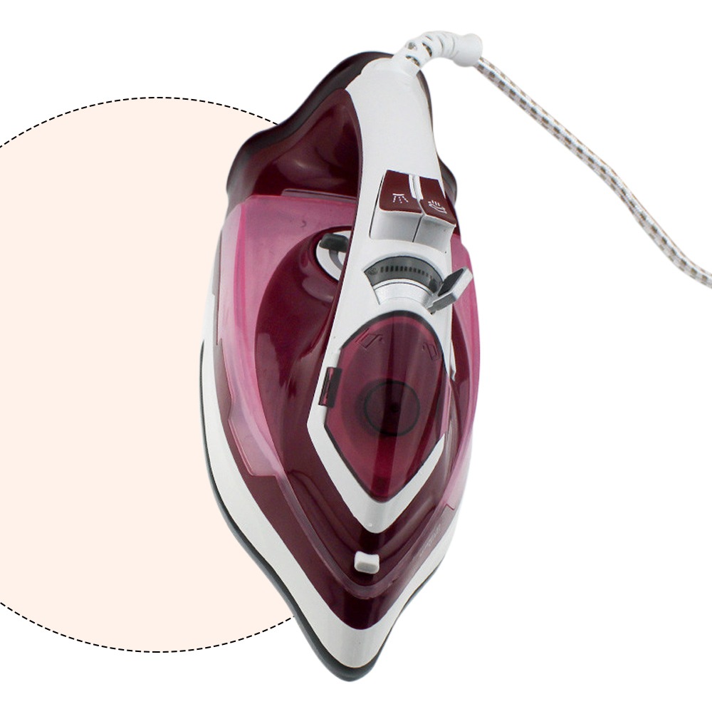 Soarin Ceramic Electric Iron Handheld Household Steam Flatiron- Cornflower Blue EU Plug Soarin Ceramic Electric Iron Handheld Household Steam Flatiron- Cornflower Blue EU Plug