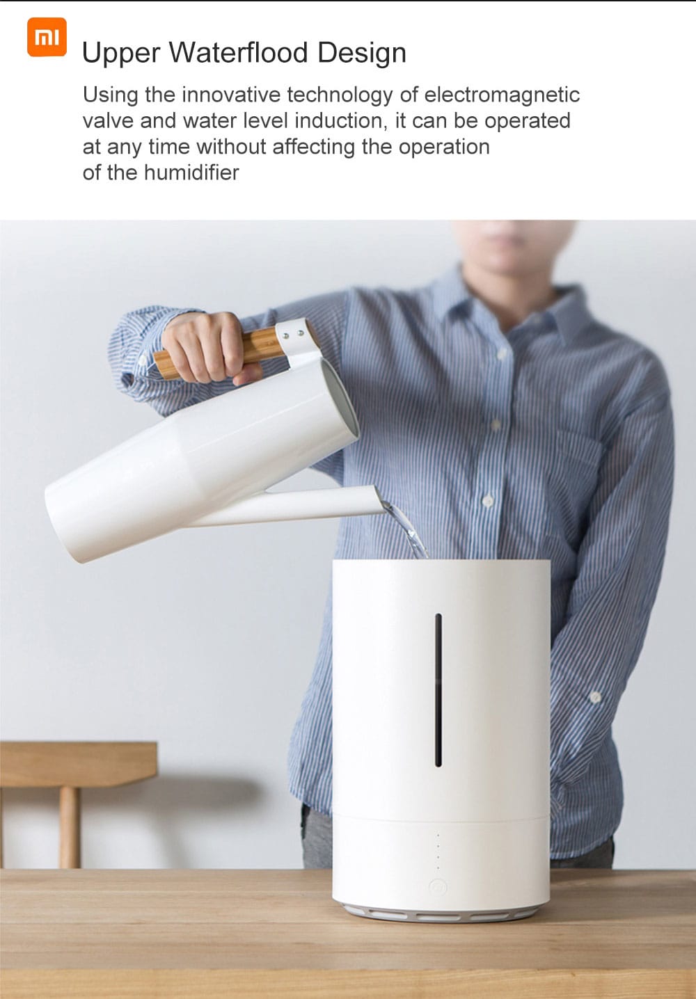 SMARTMI CJJSQ01ZM Ultrasonic Sterilizing Humidifier ( Xiaomi Ecosystem Product )- Milk White SMARTMI CJJSQ01ZM Ultrasonic Sterilizing Humidifier ( Xiaomi Ecosystem Product )- Milk White
