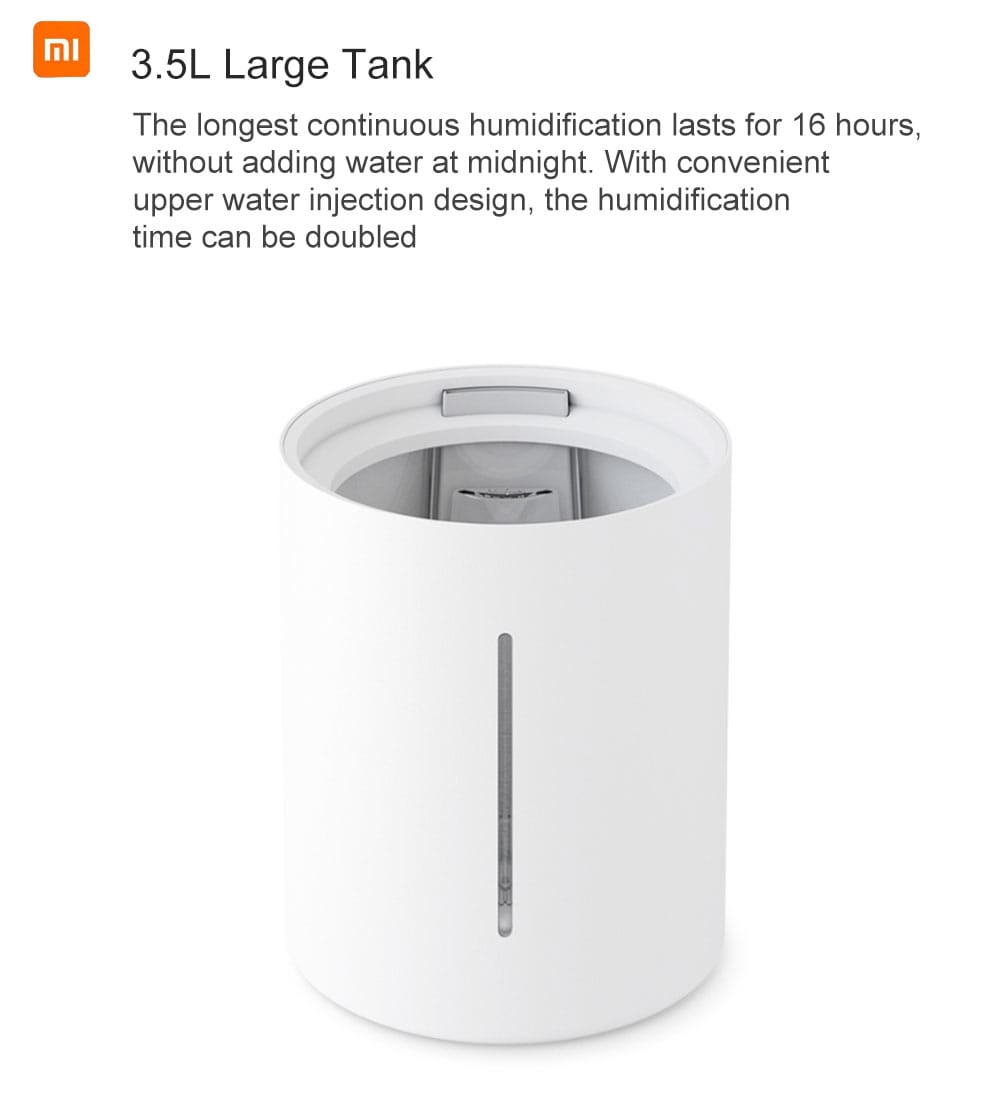 SMARTMI CJJSQ01ZM Ultrasonic Sterilizing Humidifier ( Xiaomi Ecosystem Product )- Milk White SMARTMI CJJSQ01ZM Ultrasonic Sterilizing Humidifier ( Xiaomi Ecosystem Product )- Milk White