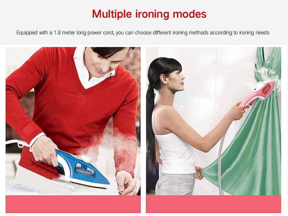 TSK - 7761US Hand-held Hanging Portable Electric Steam Brush Ironing Clothes Machine- Cobalt Blue TSK - 7761US Hand-held Hanging Portable Electric Steam Brush Ironing Clothes Machine- Cobalt Blue
