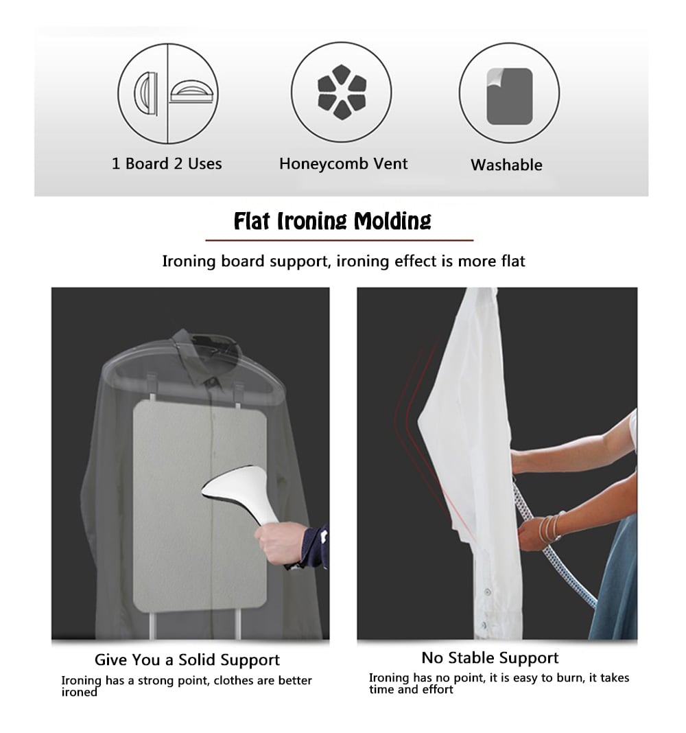 Steam Iron Clothes Double Pole Household Board 12-speed Intelligent Thermostat Handheld Vertical Hanging Machine- Bronze Steam Iron Clothes Double Pole Household Board 12-speed Intelligent Thermostat Handheld Vertical Hanging Machine- Bronze
