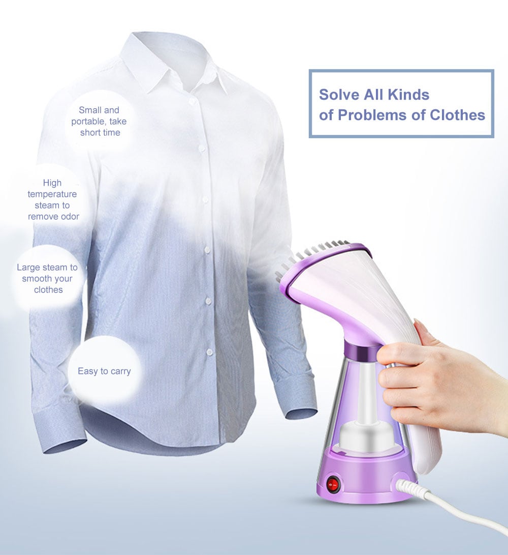 Small Handheld Hanging Ironing Steam Machine Household Use- Sky Blue Small Handheld Hanging Ironing Steam Machine Household Use- Sky Blue