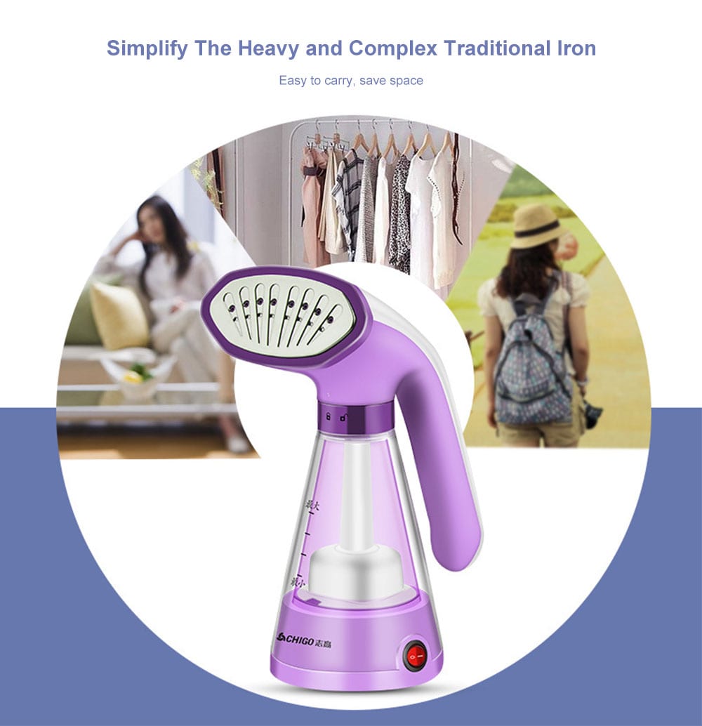 Small Handheld Hanging Ironing Steam Machine Household Use- Sky Blue Small Handheld Hanging Ironing Steam Machine Household Use- Sky Blue