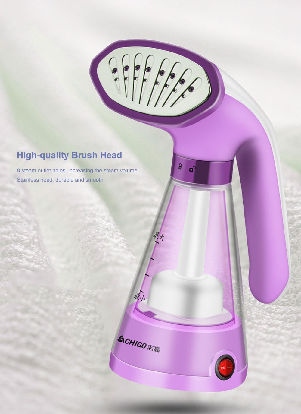 Small Handheld Hanging Ironing Steam Machine Household Use- Sky Blue Small Handheld Hanging Ironing Steam Machine Household Use- Sky Blue