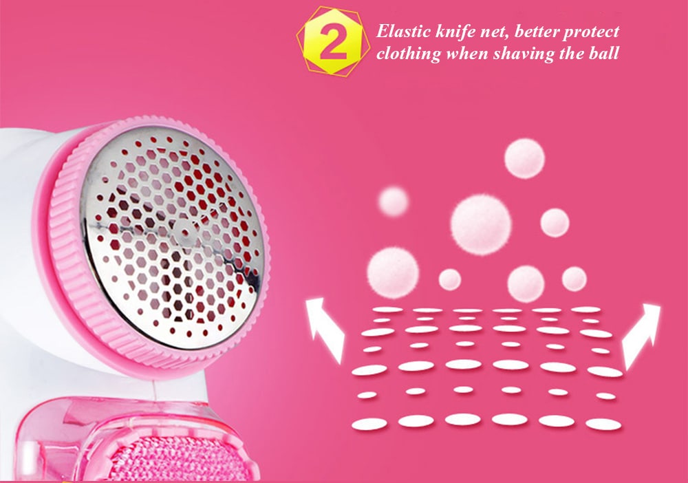 Practical Durable Compact Versatile Lint Remover- Hot Pink Chinese Plug (2-pin) Practical Durable Compact Versatile Lint Remover- Hot Pink Chinese Plug (2-pin)