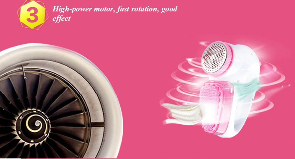 Practical Durable Compact Versatile Lint Remover- Hot Pink Chinese Plug (2-pin) Practical Durable Compact Versatile Lint Remover- Hot Pink Chinese Plug (2-pin)