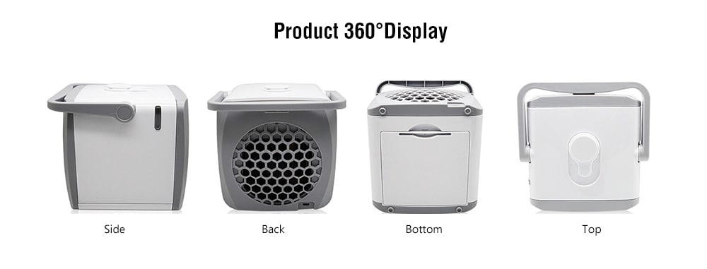 Mini Home Dormitory USB Air Conditioning Fan Humidifier- White Mini Home Dormitory USB Air Conditioning Fan Humidifier- White