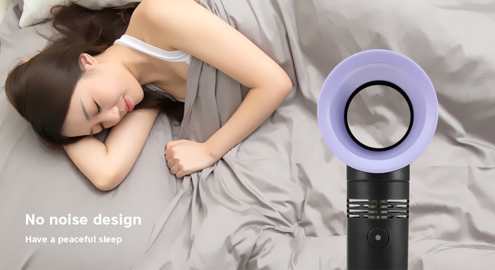 Summer Mini Air Conditioning Personal Hand-held Cooler Fan- Light Aquamarine Summer Mini Air Conditioning Personal Hand-held Cooler Fan- Light Aquamarine