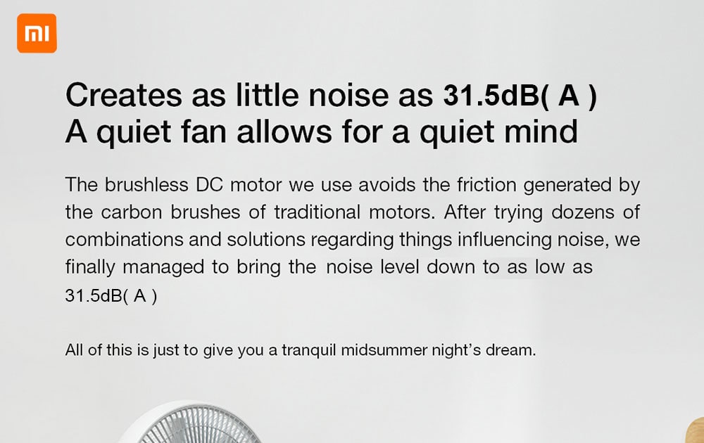 Smartmi ZLBPLDS03ZM DC Frequency Conversion Natural Wind Floor Fan With Battery ( Xiaomi Ecosystem Product )- White with Battery Smartmi ZLBPLDS03ZM DC Frequency Conversion Natural Wind Floor Fan With Battery ( Xiaomi Ecosystem Product )- White with Battery