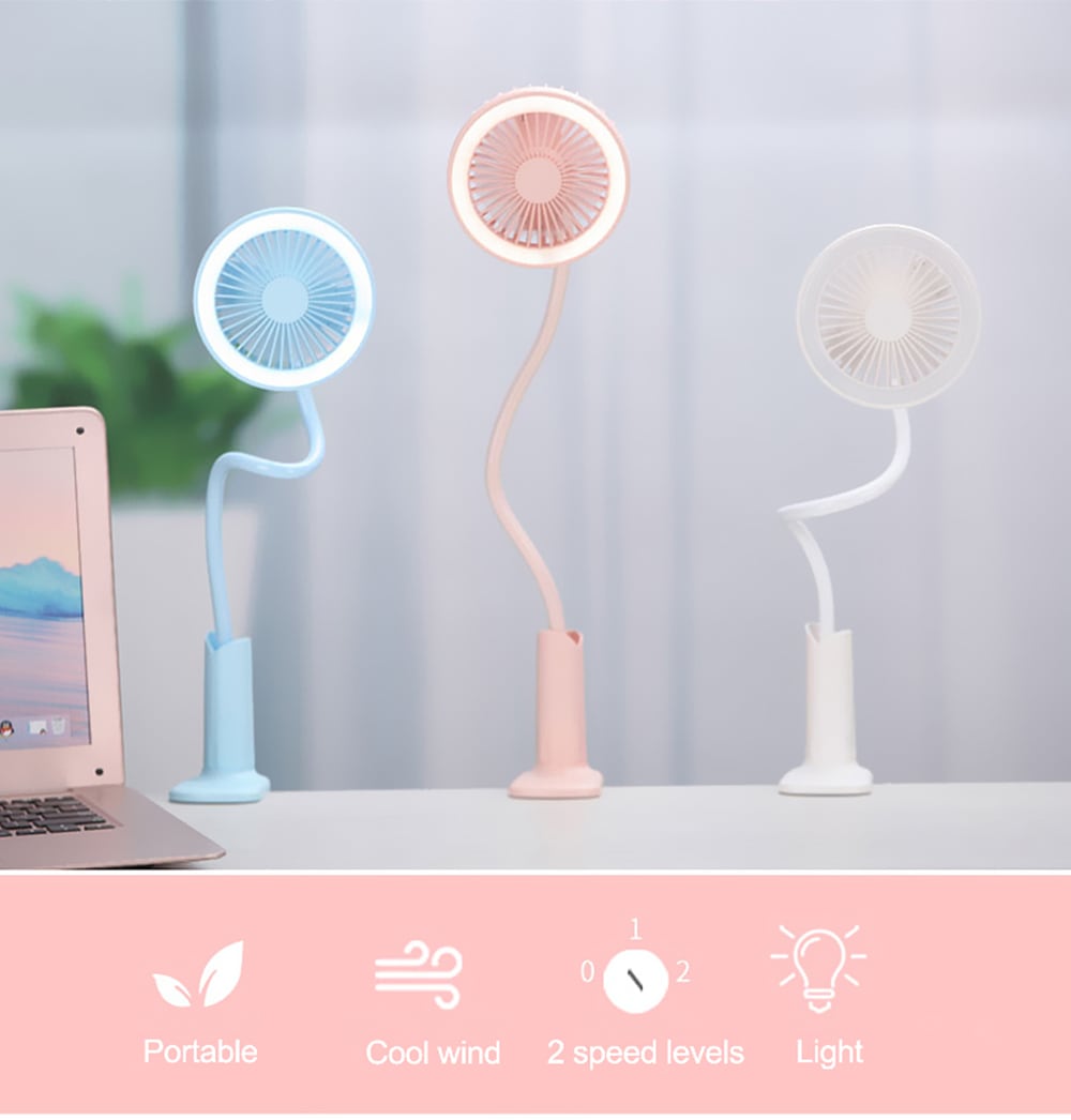 USB Portable Clip On Stroller Fan- Pink USB Portable Clip On Stroller Fan- Pink