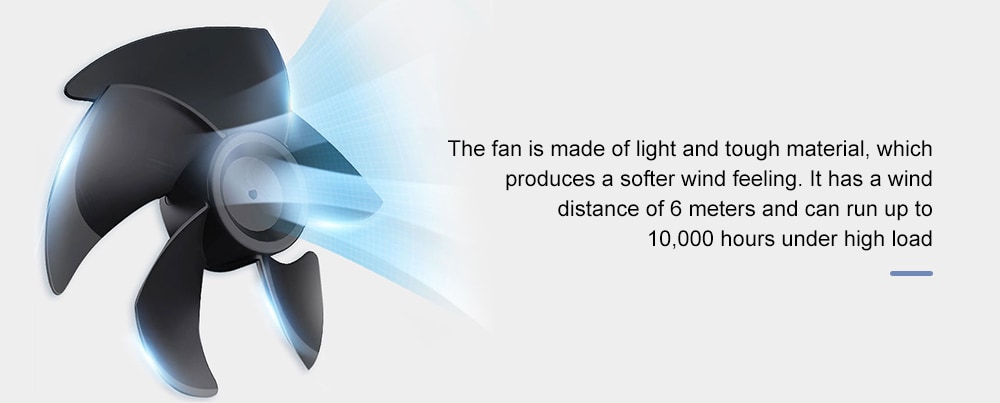 SEEDEN Intelligent Remote Control Home Desktop Shaking Head Fan- White SEEDEN Intelligent Remote Control Home Desktop Shaking Head Fan- White