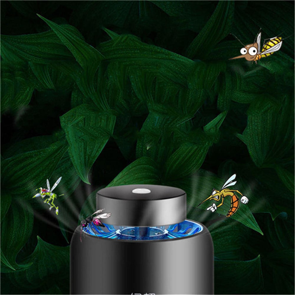 WB-08 USB LED Powered Bug Zapper Mosquito Killer Lamp- Black WB-08 USB LED Powered Bug Zapper Mosquito Killer Lamp- Black