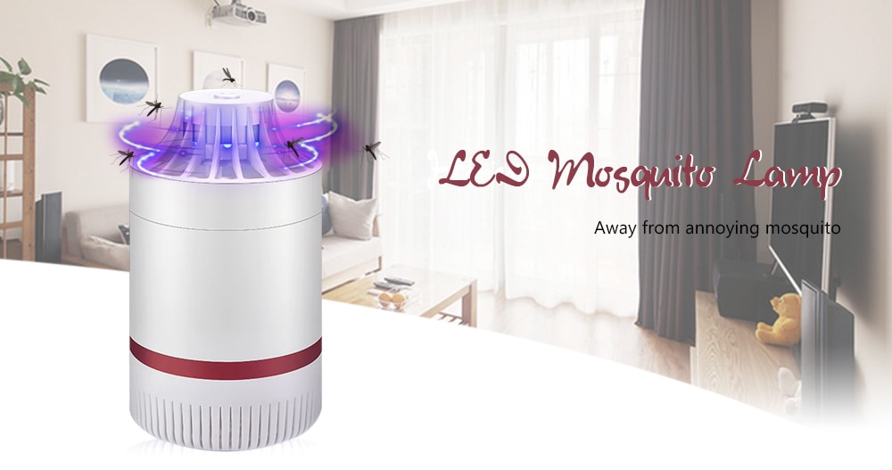 Home USB Anti-mosquito Lamp for Living Room / Bedroom- White Home USB Anti-mosquito Lamp for Living Room / Bedroom- White