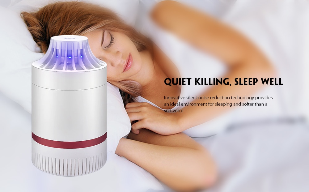Home USB Anti-mosquito Lamp for Living Room / Bedroom- White Home USB Anti-mosquito Lamp for Living Room / Bedroom- White