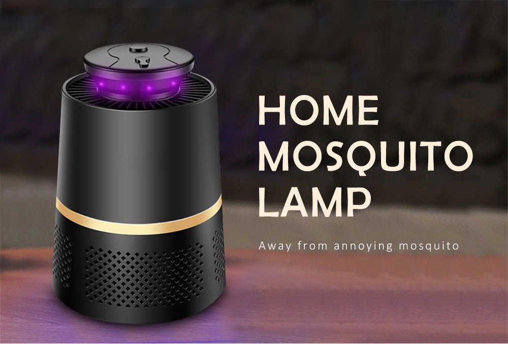 USB Household Photocatalyst LED Anti-mosquito Lamp - Black USB Household Photocatalyst LED Anti-mosquito Lamp - Black
