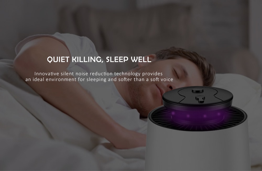 USB Household Photocatalyst LED Anti-mosquito Lamp - Black USB Household Photocatalyst LED Anti-mosquito Lamp - Black