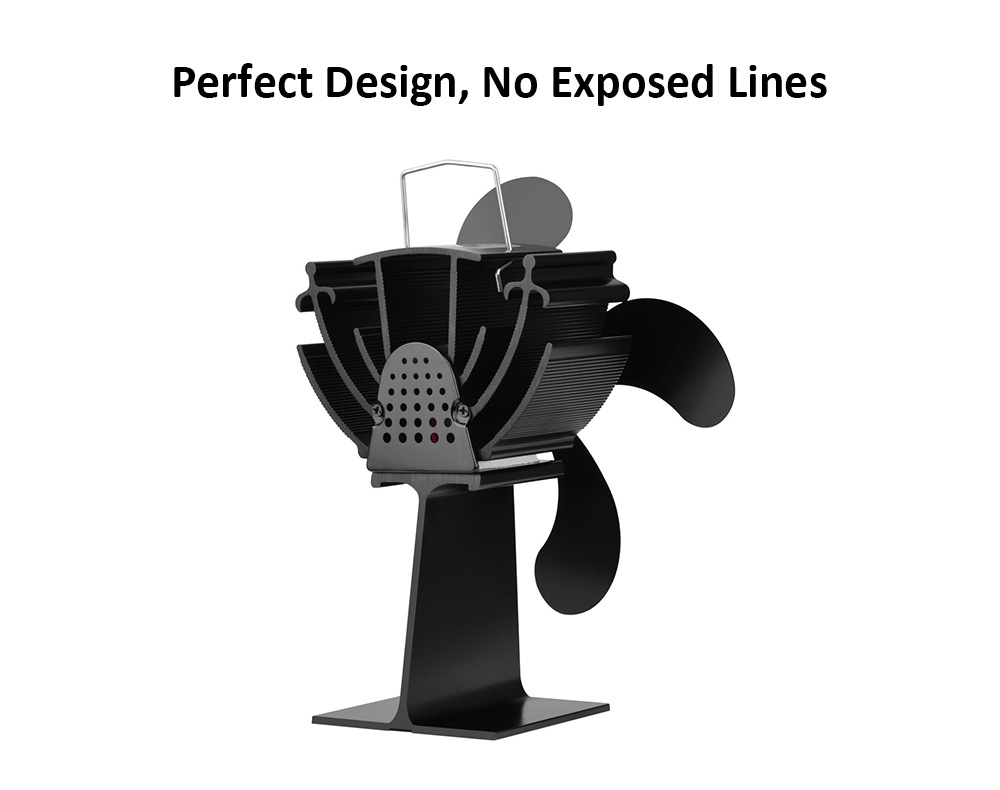 XL - BLFS - 700E Heat Powered Stove Fan- Black XL - BLFS - 700E Heat Powered Stove Fan- Black
