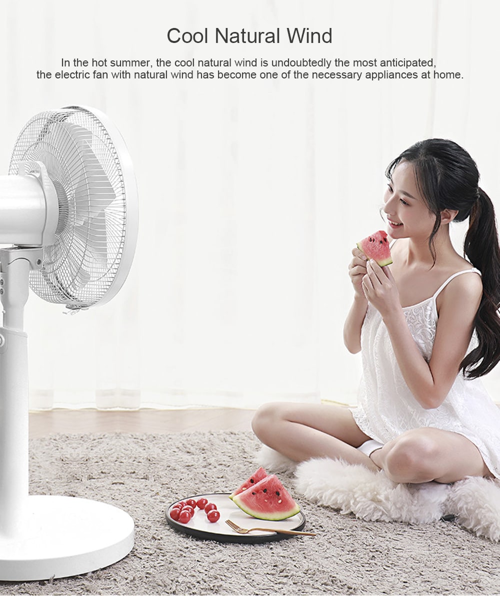 VIOMI VXFS12 - Z Energy-saving Mute Frequency Conversion Floor Voice Fan 220V- White VIOMI VXFS12 - Z Energy-saving Mute Frequency Conversion Floor Voice Fan 220V- White