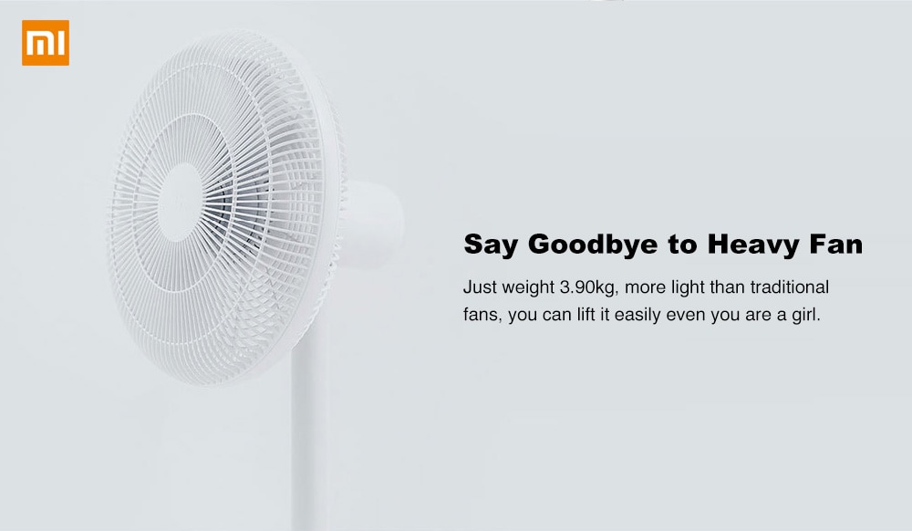Smartmi Frequency Conversion DC Natural Wind Fan ( Xiaomi Ecosystem Product )- White Smartmi Frequency Conversion DC Natural Wind Fan ( Xiaomi Ecosystem Product )- White