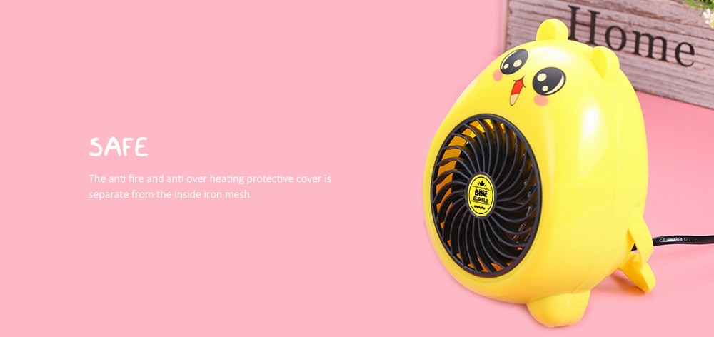 Cute Safety Fan Energy-saving Heater Mini Air Warmer Household Room Office- Deep Sky Blue Cute Safety Fan Energy-saving Heater Mini Air Warmer Household Room Office- Deep Sky Blue