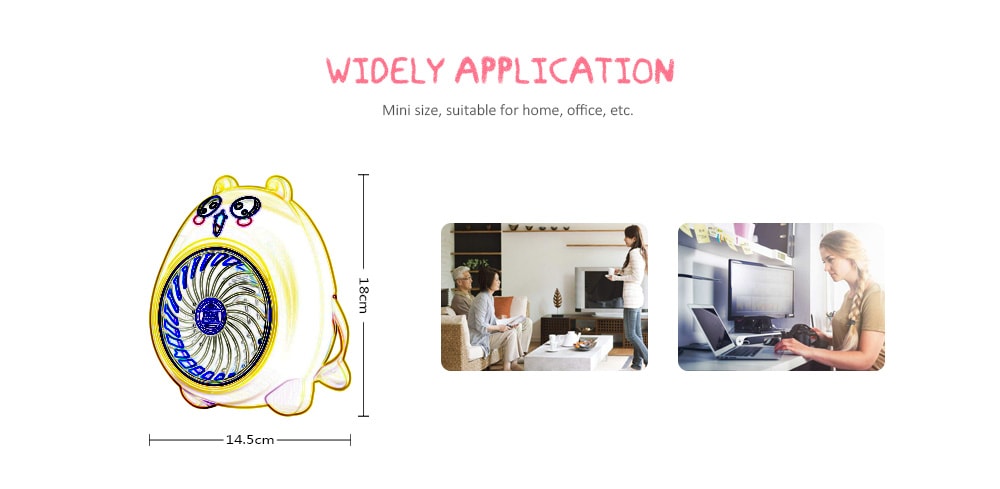 Cute Safety Fan Energy-saving Heater Mini Air Warmer Household Room Office- Deep Sky Blue Cute Safety Fan Energy-saving Heater Mini Air Warmer Household Room Office- Deep Sky Blue